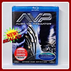 Alien Vs Predator AVP Blu-ray New Sealed D-BOX Motion Code 1080p Sci-Fi Horror